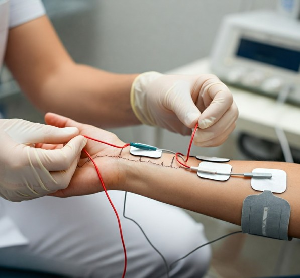 근전도 검사 장면